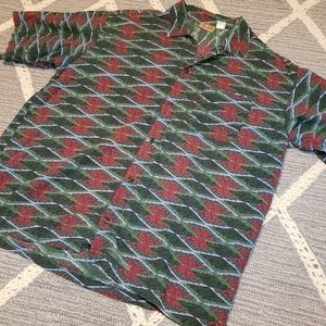 Patagonia Vintage Button Up Multi-colored Shirt XL